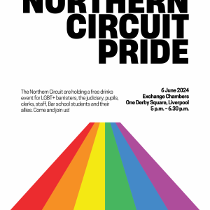 Northern Circuit Pride Event June 2024 Poster